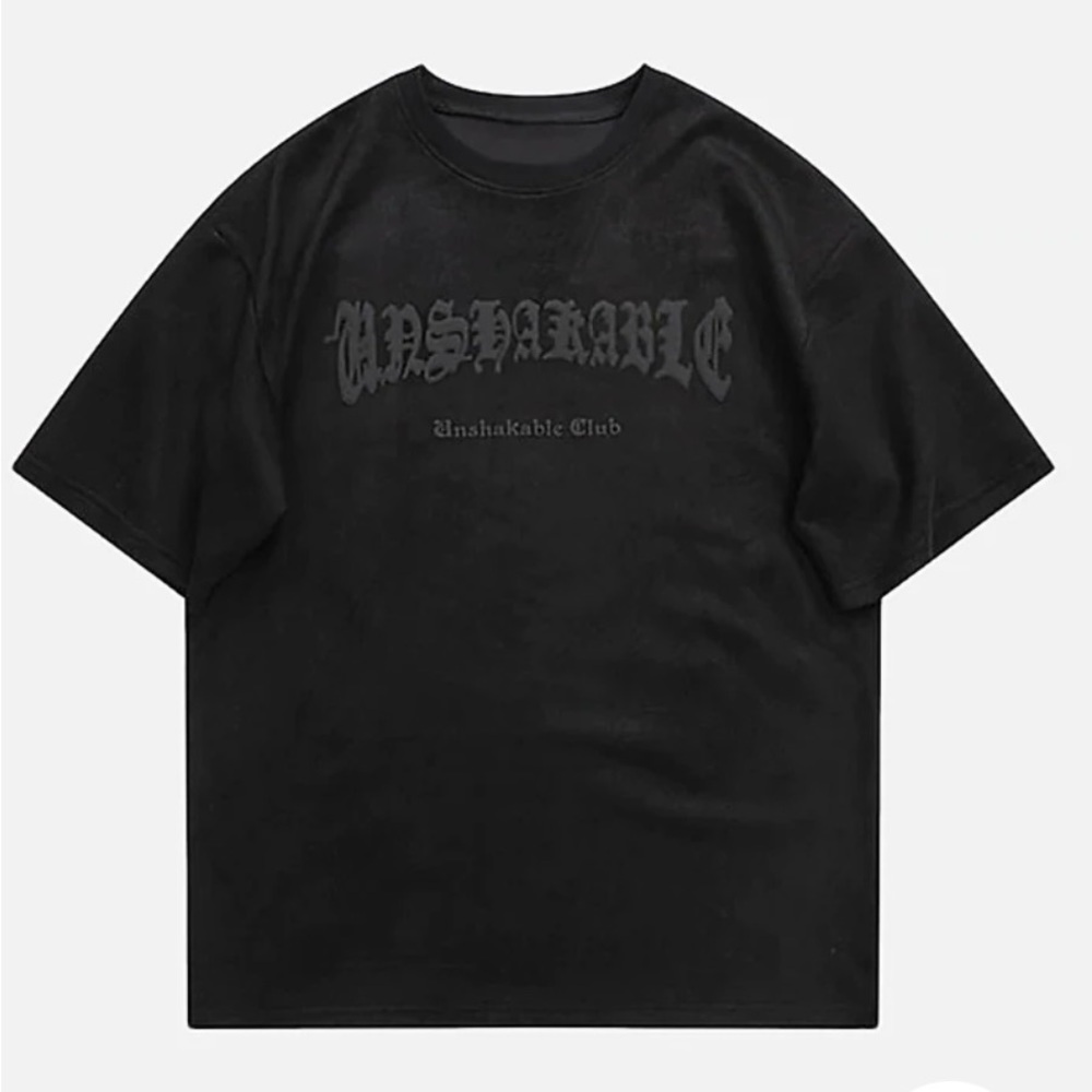 SUPERMADE UNSTOPPABLE SHORT SLEEVE BLACK TEE - M